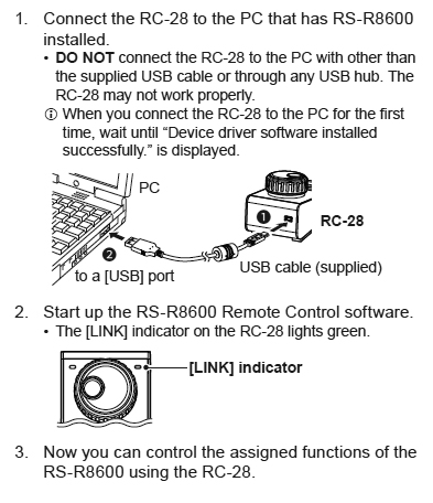 Icom RC-28 Remote Encoder